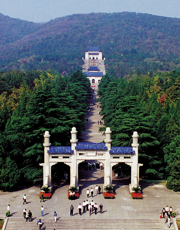 中山陵全景