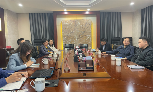 扬州市台办主任孙玉金带队调研开发园区